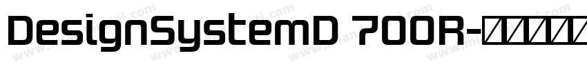 DesignSystemD 700R字体转换